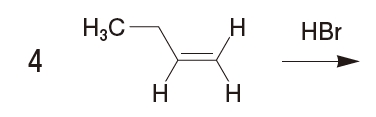 アルケンに対するハロゲン化水素付加 107回問103の4